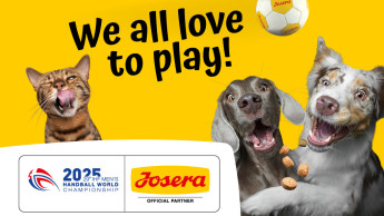 Josera Petfood ist Partner der IHF Handball-WM 2025