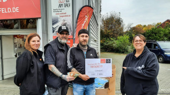 Zookauf Langenfeld spendet für Tierheim