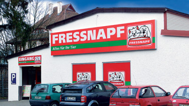 Fressnapf ist zweistellig gewachsen