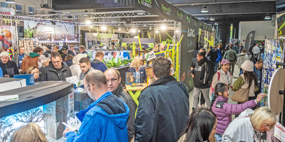 Knapp 7.000 Besucher kamen  zur letzten Aqua Expo am Standort Dortmunder Galopprennbahn.