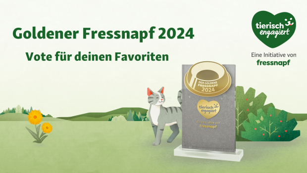 Das Online-Voting für die Wahl der Gewinner des Goldenen Fressnapf läuft noch bis am 28. Juli.