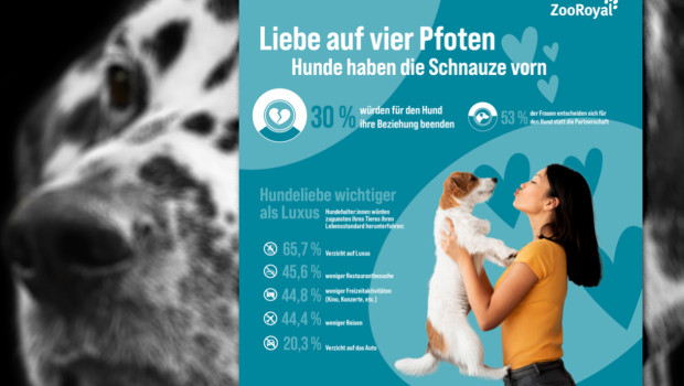 Im Auftrag von Zoo Royal Petcare wurden mit der GfK 2.000 Personen im Alter von 18 bis 74 Jahren befragt, die die deutschsprachige Bevölkerung repräsentieren.