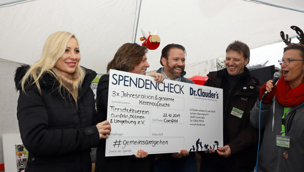 Spendenaktion von Dr. Clauder