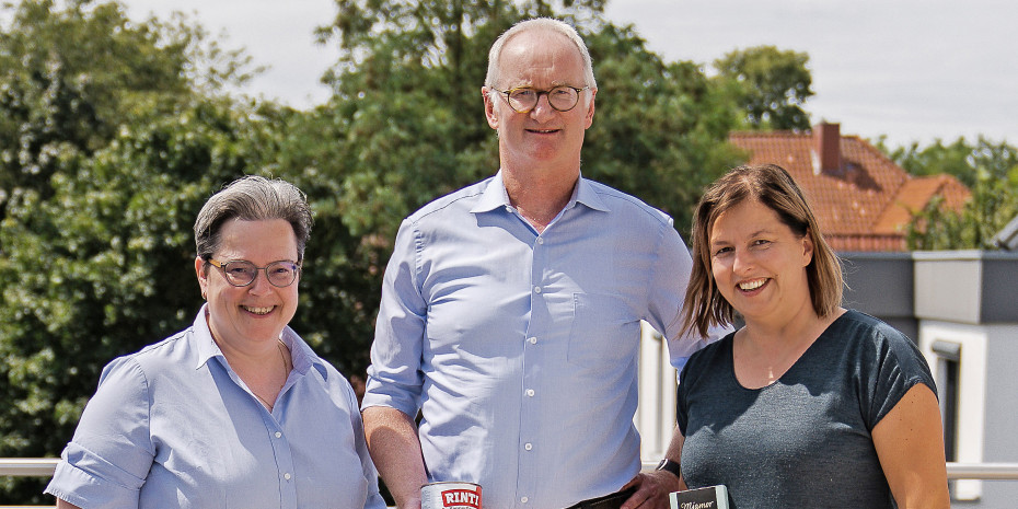 Mit (von links) Katja Tempelmann, Dirk Leesmann und Ines Opitz hat Finnern einen Generationswechsel eingeleitet.